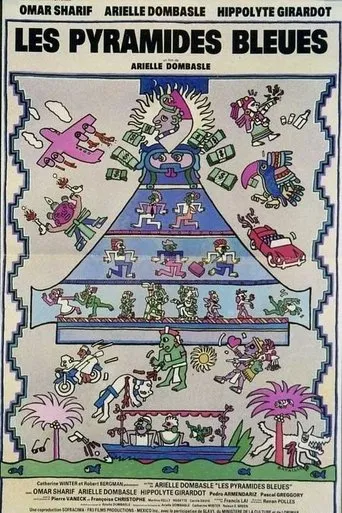 Póster de Les pyramides bleues