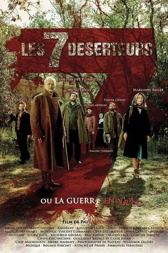 Póster de Les sept déserteurs ou la guerre en vrac