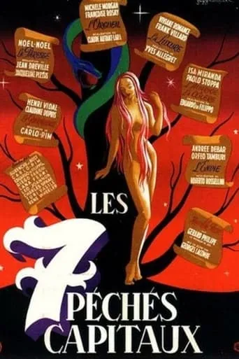 Póster de Les Sept Péchés capitaux