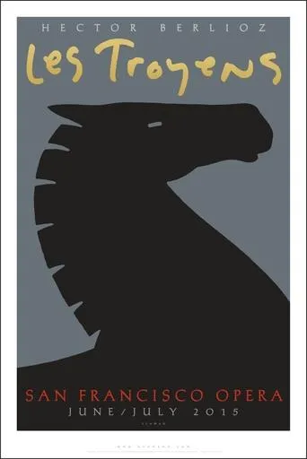 Póster de Les Troyens - San Francisco Opera