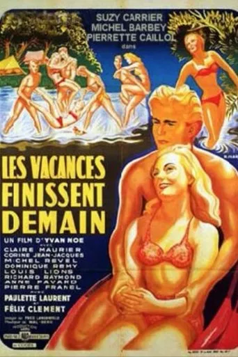 Póster de Les vacances finissent demain