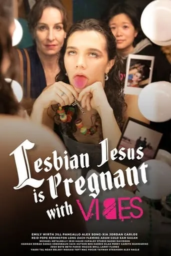 Póster de Lesbian Jesus Is Pregnant with Vibes