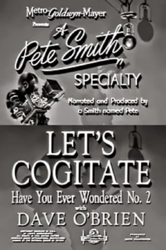 Póster de Let's Cogitate