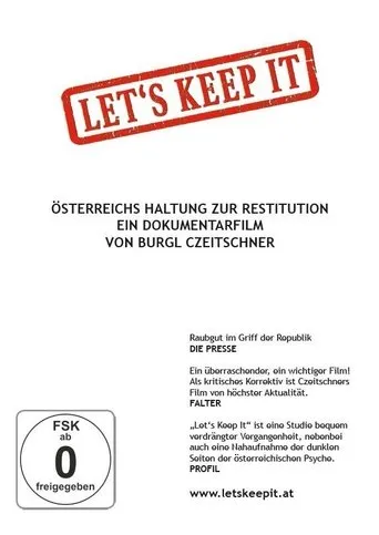 Póster de Let's Keep It
