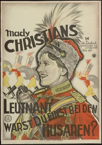 Póster de Leutnant warst Du einst bei deinen Husaren
