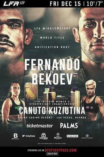 Póster de LFA 173: Fernando vs. Bekoev