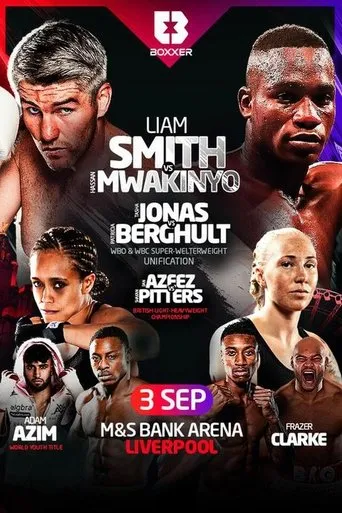 Póster de Liam Smith vs. Hassan Mwakinyo