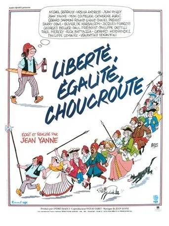 Póster de Liberté, égalité, choucroute