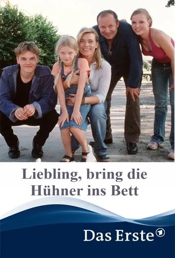 Póster de Liebling, bring die Hühner ins Bett