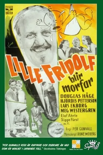 Póster de Lille Fridolf blir morfar