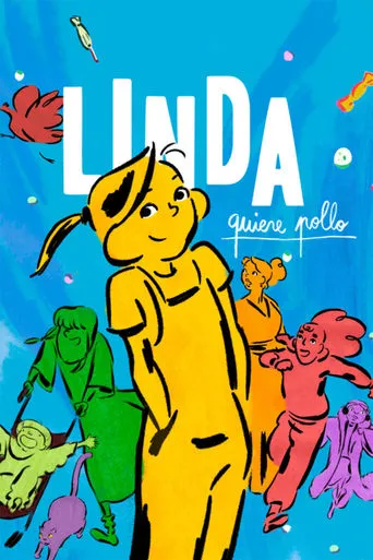 Póster de Linda quiere pollo