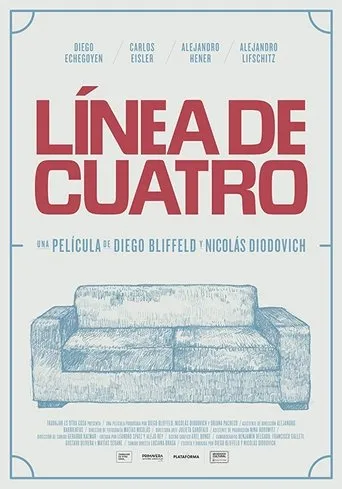 Póster de Línea de Cuatro
