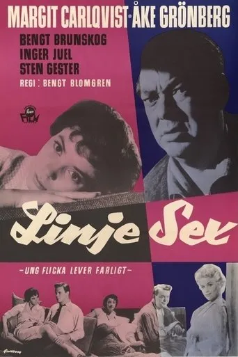 Póster de Linje sex