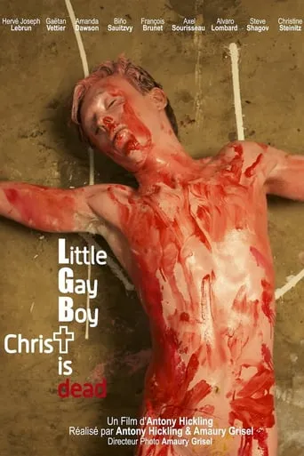 Póster de Little Gay Boy, Christ is Dead
