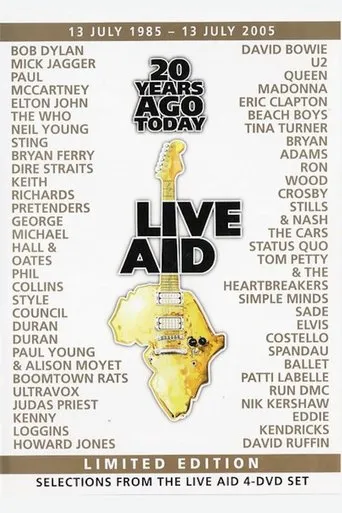 Póster de Live Aid: 20 Years Ago Today