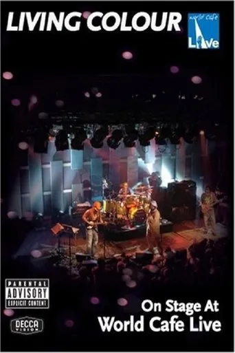 Póster de Living Colour: On Stage at World Cafe Live