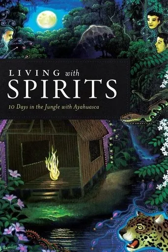 Póster de Living with Spirits: 10 Days in the Jungle with Ayahuasca