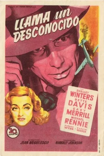 Póster de Llama a un desconocido (1952) con Craig Stevens como Mike Carr