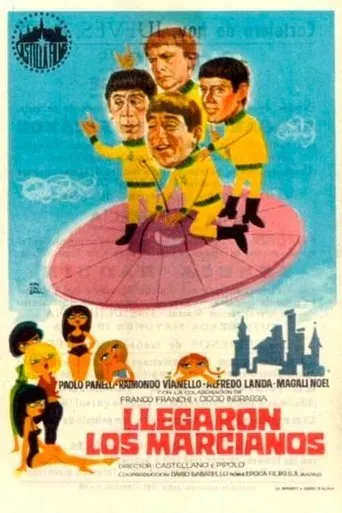 Póster de Llegaron los marcianos (1964) con Max Turilli como Segretario dell'ambasciatore