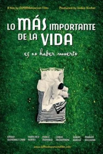 Póster de Lo más importante de la vida es no haber muerto