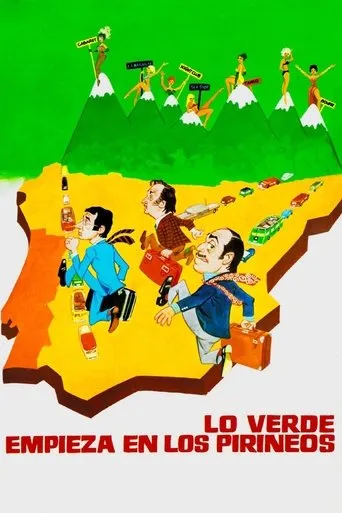 Póster de Lo verde empieza en los Pirineos