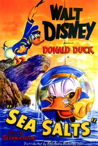 Póster de Lobos de Mar (1949) con Dink Trout como 'Mac' Bootle Beetle