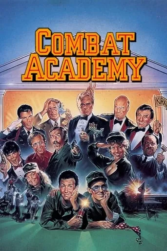 Póster de Loca academia de combate (1986) con David Raynr como Winston