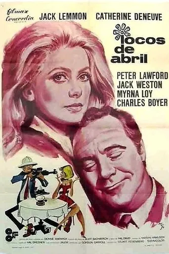 Póster de Locos de abril (1969) con Melinda Dillon como Leslie Hopkins