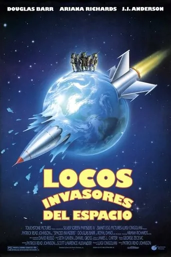 Póster de Locos invasores del espacio