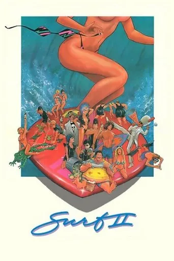 Póster de Locura de playa (1984) con Ruth Buzzi como Chuck's Mom