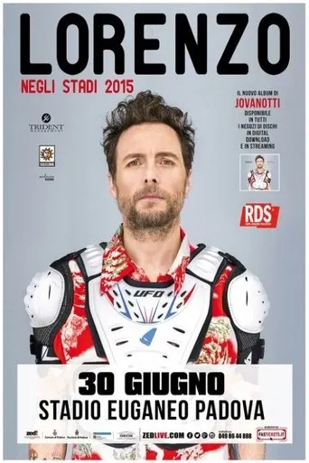 Póster de Lorenzo negli Stadi 2015