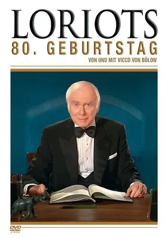 Póster de Loriots 80. Geburtstag