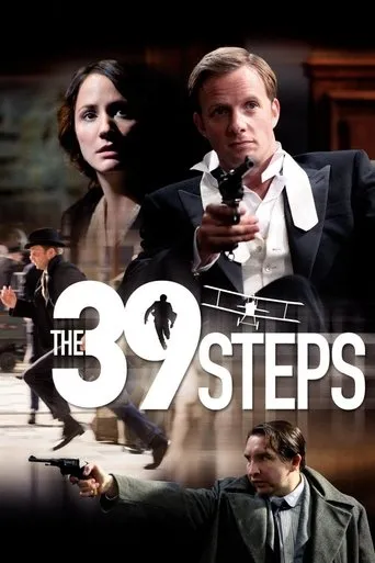 Póster de Los 39 escalones (2008) con Peter Stark como Engel