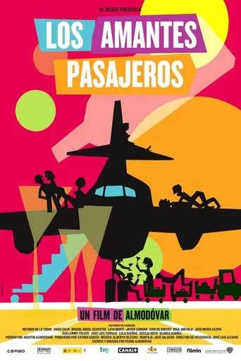 Póster de Los amantes pasajeros