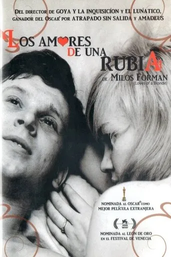 Póster de Los amores de una rubia
