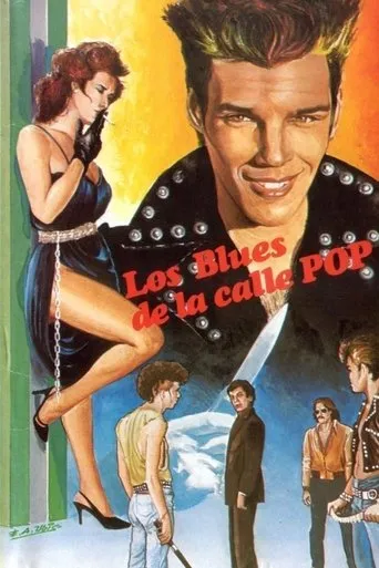 Póster de Los blues de la calle Pop (1983) con Analía Ivars como Chica Punki