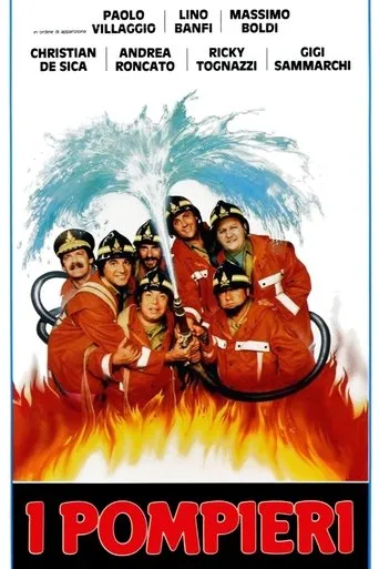 Póster de Los bomberos (1985) con Dino Cassio como Un pompiere