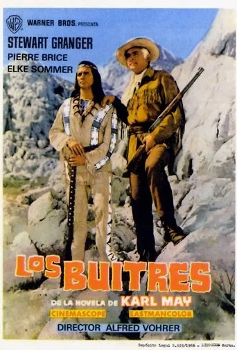 Póster de Los Buitres (1964) con Elke Sommer como Annie Dillman