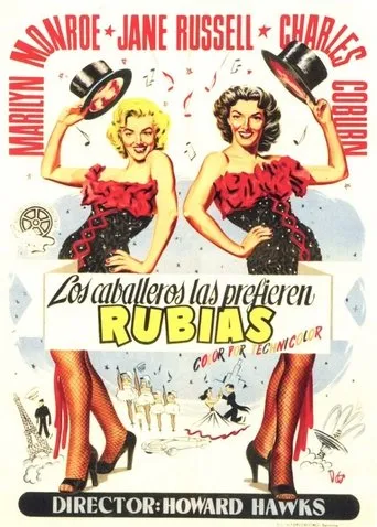 Póster de Los caballeros las prefieren rubias