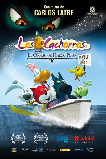 Póster de Los cachorros y el código de Marco Polo