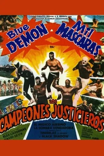 Póster de Los campeones justicieros