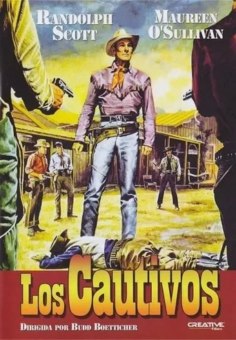 Póster de Los cautivos (1957) con Henry Silva como Chink
