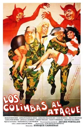 Póster de Los colimbas al ataque