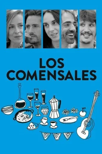 Póster de Los comensales
