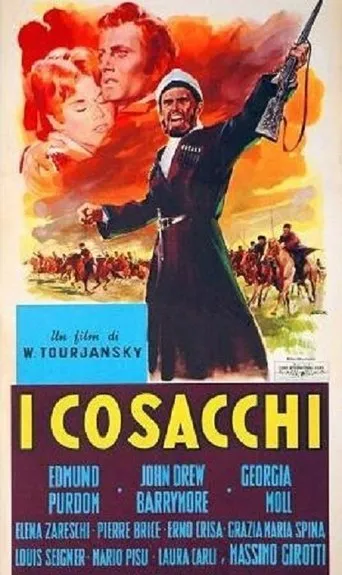 Póster de Los Cosacos (1960) con Enzo Fiermonte