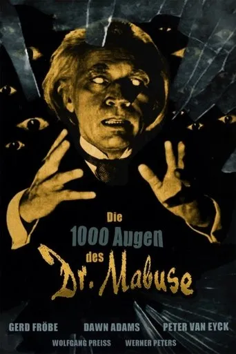 Póster de Los crímenes del Dr. Mabuse