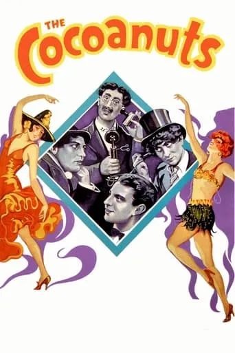 Póster de Los cuatro cocos