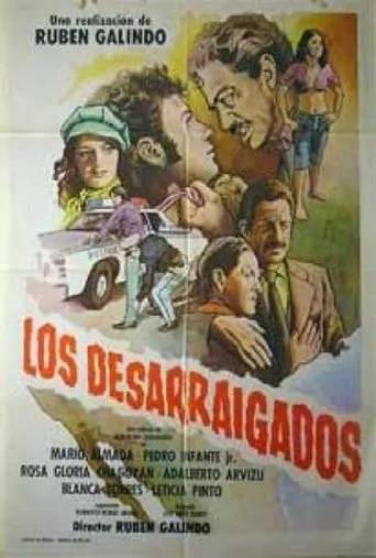 Póster de Los desarraigados