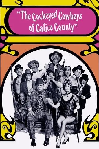 Póster de Los disparatados vaqueros de Calico County