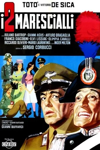 Póster de Los dos oficiales (1961) con Mario De Simone como derubato alla stazione